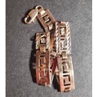 Браслет серебро, позолота 925, лот#21, С РУБЛЯ! МНОГО ЛОТОВ С РУБЛЯ БЕЗ МЦ!