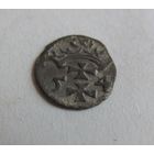 Денарий гданьский 1554 Сигизмунд II Август