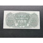 Чехословакия 100 крон 1944 оккупация