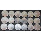 Набор 5 рублей 2014 год 70 лет Победы (18 шт.) _состояние мешковой UNC