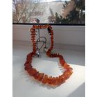 Шикарные янтарные бусы СССР