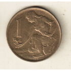 Чехословакия 1 крона 1991