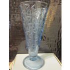 Ваза СССР . Неман . Голубое стекло