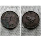 Великобритания 1 фартинг 1951 Король Георг VI