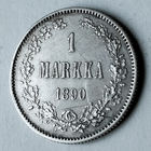 1 марка 1890 года. L. XF.
