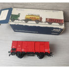 Вагон 2-х осный крытый красный ГДР ПИКО DDR PIKO б/у 1/87 HO