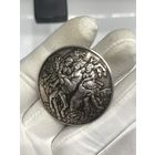 Большая медаль 999 пробы серебро . видео ! 1977 г 400 лет со дня рождения Питера Пауля Рубенса . Очень красивая ! большая!