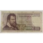Банкнота Бельгия 100 франков 1965 год.