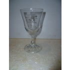 Старый Фужер с нарезкой. НЁМАН. СССР Хрусталь?