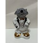 Статуэтка фарфоровая с позолотой "Крыса" (Мышь. МЫШОНОК.) ДФЗ АУКЦИОН не с рубля без МПЦ.