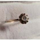 Кольцо перстень серебро 925, С РУБЛЯ! МНОГО ЛОТОВ С РУБЛЯ! лот#12