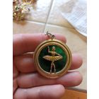 Кулон Балерина , старая Чехия