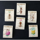 Польша 1987 г. Всемирный конгресс пчеловодства Апимондия 1987 в Варшаве. Пчелы. Насекомые, полная серия из 6 марок #0146-Ф1P29