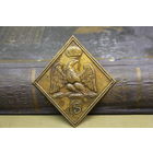 Киверная бляха армии НАПОЛЕОНА, линейный полк. ВОЙНА 1812 год. Распродажа коллекции вещей. С РУБЛЯ! АУКЦИОН!