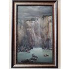 Бжезовский В.В. "Водопад", 1999г. х.м. 93х60см
