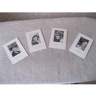 Набор открыток "Актеры советского кино, артисты советской эстрады".(1).