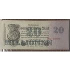 Банкнота 20 миллионов марок 1923 год. Веймарская республика