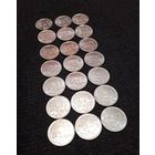5 рублей банка России, 2012 год. сражения, 17 штук. UNC