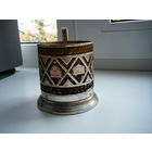 Подстаканник из СССР 1970е годы. ВОЛГОГРАД.