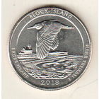 США квотер 2018 парк штата Род Айленд двор P