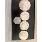 10,5,2 злотых Пилсудские (лотом)