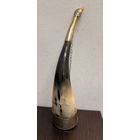 Советский винтажный рог для питья вина.