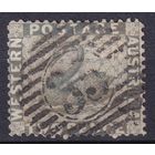 146.Aust. Великобритания. Австралийские штаты. Западная Австралия. Чёрный лебедь. Стандарт. 1888 г. 2p. Mi.#32.