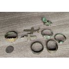 Кольца старинные сборный лот