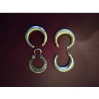 Серьга серебряная. 4шт.