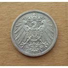 Германская империя, 1 марка 1914 г., серебро 0.900, м. дв. Берлин (А)