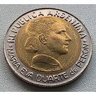 Аргентина 1 песо, 1997 50 лет правам женщин на голосование  3-12-30