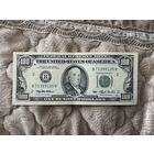 Банкнота 100 долларов сша старого образца 1990г