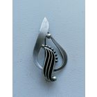 Брошь серебро 875 пробы СССР, не частая
