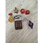 Значки тяжёлые,с рубля