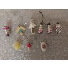 Ёлочные мини-игрушки СССР.