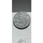 50 пфеннигов 1920 года (нотгельды) Германия  Бонн. Бетховен. 35