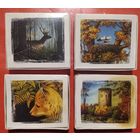 Упаковочные коробочки для кондитерских изделий. Фабрика "Коммунарка". Минск. 4 шт. Цена за 1.