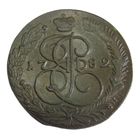 5 копеек 1782 КМ Сузунский монетный двор