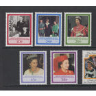 Южная Георгия и Южные Сандвичевы Острова 1986** 60 лет Королева Елизавета II  Mi#142-146