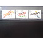 1982 Конный спорт**, породы лошадей. Полная серия