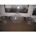 Салатницы,конфетницы креманки хрустальные времён СССР.С рубля