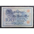 100 марок Германия 1908 г. (красная печать)