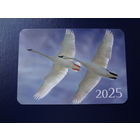Календарик 2025 г.  Лебеди.