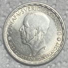 Монета 2 кроны 1946 год. Швеция. Король Густав V