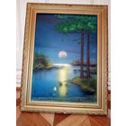 Картина. Ночной пейзаж.