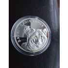 Волки 2007 серебро 999