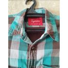 Рубашка Topman клетчатая мальчику школьнику подростку, размер S