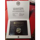 2 евро 2023 Ватикан. Блистер. Юбилейные. 150 лет со дня смерти Алессандро Мандзони. С рубля. (15)