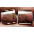 Запонки ссср  875 звезда! патина родонит природный камень Распродажа коллекции