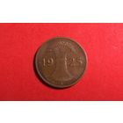 1 пфенниг 1925 А. Германия. Веймарская республика (Рейхсмарка).